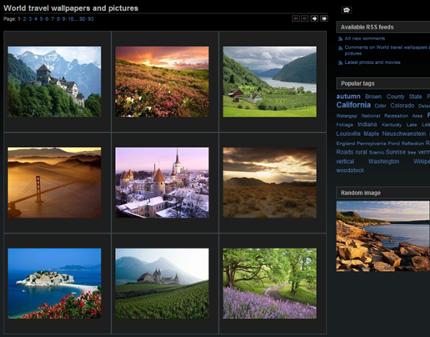 Facebook album plugin for website